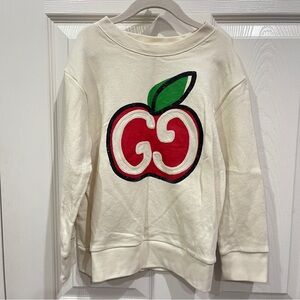 Gucci Kids GG Apple Print Sweatshirt